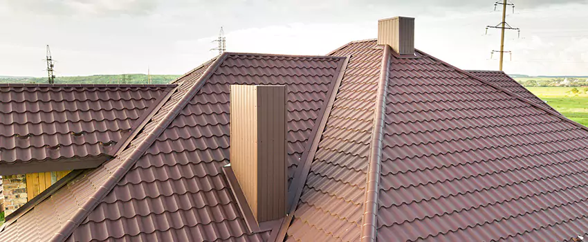 Residential Chimney Flashing Restoration in Floral Park, NY