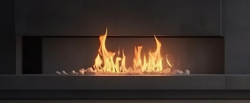 B-Vent Gas Fireplace Installation in Floral Park, NY