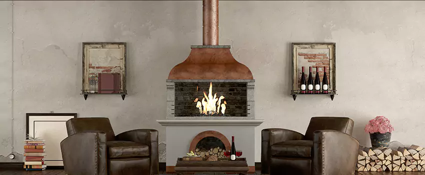 Thelin Hearth Products Providence Pellet Insert Fireplace Installation in Floral Park, NY