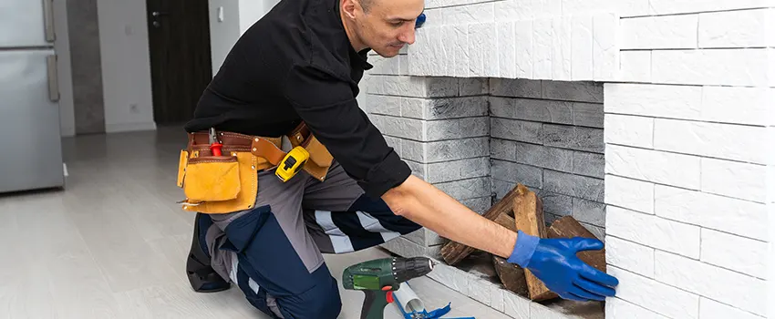 Fireplace Damaged Damper Frame Repair Services in Floral Park, New York