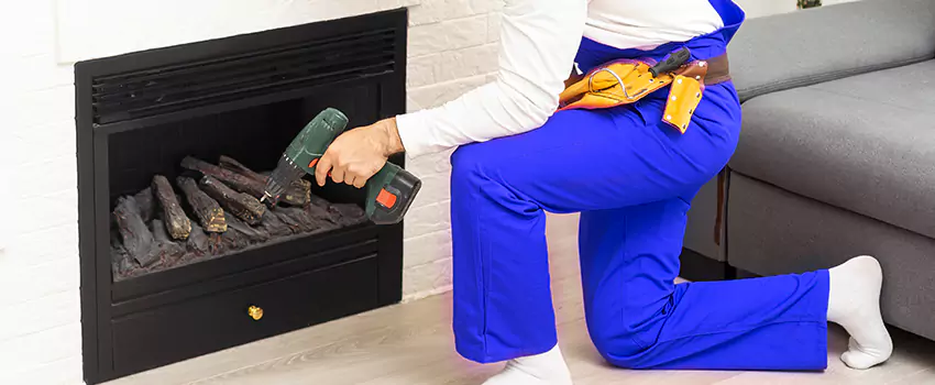 New Gas Fireplace Installation in Floral Park, NY